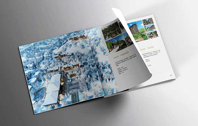 企業建筑畫冊設計-上海建筑公司